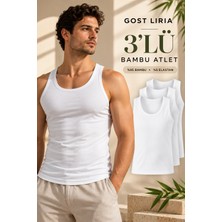 GOST LİRİA -  Erkek Bambu Atlet  3 Lü Paket