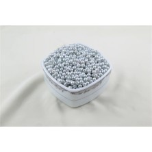 6 mm Mat Grimsi Inci Boncuk 30 gr (Kolye, Bileklik, Küpe ve Takı Yapımı)