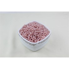 6 mm Uçuk Koyu Pembe Inci Boncuk 30 gr (Kolye, Bileklik, Küpe ve Takı Yapımı)