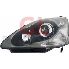 Tyc Honda Civic 2004-2006 Type-R Sağ Ön Far Hatchback Sol (Oem No: 33151S5TG62)