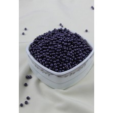 5 mm Karışık Koyu Mor Inci Boncuk 30 gr (Kolye, Bileklik, Küpe ve Takı Yapımı)