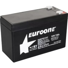 Hubrendy Sh Euroone EO127.0 12 Volt 7 Amper Bakımsız Kuru Akü
