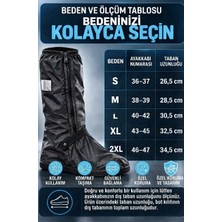 Motosiklet Lüx Bot Kılıfı Yağmurluğu Ayakkabı Yağmur Çamur Koruma
