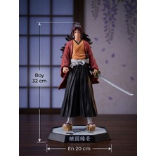 Dükkan Design 32 cm Demon Slayer Yoriichi Tsugikuni Figür