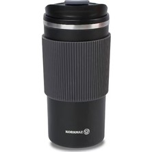 Korkmaz Freedom Plus 480ML Siyah Termos Bardak