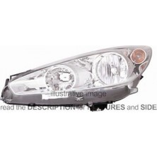 Tyc Peugeot 308 Ön Far Elektrikli Motorlu Sol 2011- (Oem No:  6208X6)