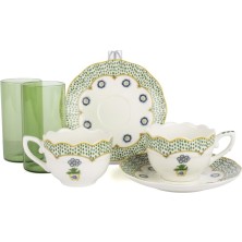Mikasa Moor Costa Verde 2li Kahve ve Su Seti 90ML