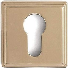 Elovias System Kare Yale Kapı Rozeti Gold Branch Renk (RO17Y GB)