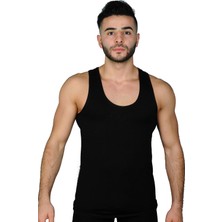 Tutku Elit Erkek Siyah Modal Elastan Atlet 6 Lı-Siyah-S