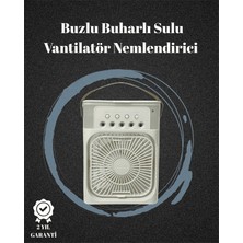Str Store USB Bağlantılı 3'ü 1 Arada Nemlendirici Mini Klima Fan | 7 Renk Işıklı