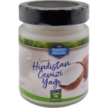 Queen's Harvest Queens Harvest Organik Hindistan Cevizi Yağı 300 ml
