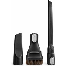 Bosch Unlimited 6-7-8 Uyumlu 3’lü Süpürge Aparat Seti – Fırçalı Başlık, Dar Uç ve Uzun Aralık Başlığı