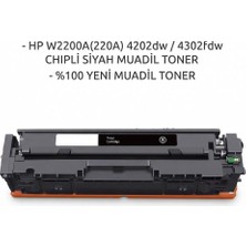 Calligraph Hp W2200A(220A) 4202DW / 4302FDW Chıpli Siyah Muadil Toner