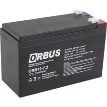 Hubrendy Sh Orbus ORB12-7.2 12 Volt 7.2 Amper Akü (150X65X90 Mm)