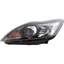 Tyc Ford Focus 2008-2010 Ön Far Elektrikli Motorlu Merceklı Siyah Sol (Oem No: 8M5113008CD)
