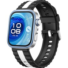 Str Store Huawei Watch Fit 4/4 Pro/fit 3 ile Uyumlu Dual Color Loop Silikon Kordon Premium Yumuşaklıkta Bileği Rahatsız Etmeyen Deformasyona Dayanıklı Çift Renk Yedek Fit 4 Kayışı