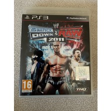 THQ Ps3 Smackdown Vs Raw 2011 Wwe Orjinal Oyun 10/10 Kondüsyon Kitapçıklı