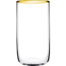 Str Store Paşabahçe Golden Touch Meşrubat Bardağı - 6'lı Şeffaf