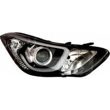 Tyc Hyundai Elentra Ön Far Elektrikli Motorlu Mercekli Ledli Sağ 2014-2015 (Oem No: 921023X420)