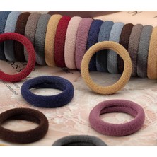 Str Store 6 Farklı Pastel Renkte Havlu Lüks Bağlama Toka Seti