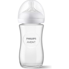 Str Store Philips Natural Response Cam Biberon, 240ML, 3-6 Ay, SCY933/01