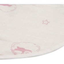 Str Store Figura Muslin Omuz Örtüsü (MS12) (Pembe Melek)