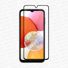 Str Store Samsung Galaxy A14 Için Ekstra Güçlü Tam Koruma Sağlayan 9h Sertliğinde Leke ve Parmak Izi Tutmayan Hd Görüntü Sağlayan Premium Ekran Koruyucu Kırılmaz Cam (Galaxy A14)