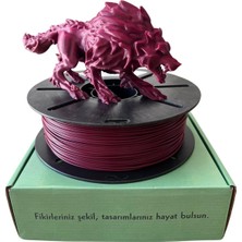 Str Store Hyper 1.75MM Bordo 1kg-Hızlı 3D Yazıcı Filamenti - Profesyonel Baskı