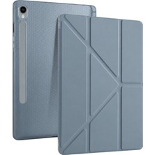 Uryport Samsung Galaxy Tab S10 Fe Plus 13.1 Kalemlikli Mars Tablet Kılıfı - Koyu Gri