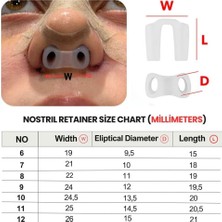 Str Store Nostril Retainer Burun Deliği Şekillendirici No:9