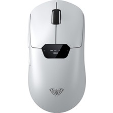 Str Store SC390 PAW3311 Sensör 20000 Dpı 1000Hz Kablolu ve Kablosuz Gaming Oyuncu Mouse Beyaz