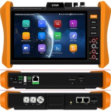 Wanglu Mot-85 8" Dokunmatik Android Otdr — Fiber Hata Tespit, Optik Güç Ölçer, Lazer, Sfp, Kablo Test