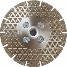 Badem10 Flanşlı Elmas Testere 180MM Beton Granit Mermer Seramik Kesme Diski Dayanıklı Kesici Uç