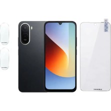 Thn Mobile Redmi A7 Pro ile Uyumlu Nano Ekran Koruyucu ve Kamera Lens Koruyucu( Lens Koruyucu 2 Adet)