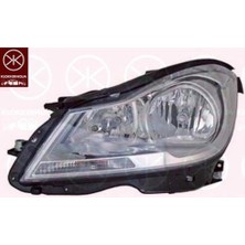 Tyc Mercedes C Class Ön Far Elektrikli Motorlu Koyu Grı Sol 2010- (Oem No:  A2048209559)