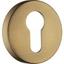 Elovias System Yuvarlak Yale Kapı Rozeti Gold Branch Renk (RO12Y GB)