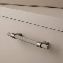 Elovias System Mobilya Kulbu Füme Renk 320mm Kulp (SY8990 0320 BBN-BBN)