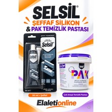 Selsil Tüp Silikon+ Selsil Pak Temizleyici