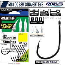 Owner 5180 Ssw Straıght Eye Olta Iğnesi 2 10PCS