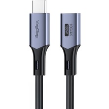 Str Store USB 3.2 Gen 2 Type-C Uzatma Kablosu Usb-C 100W 10GBPS 4K 60Hz 50CM