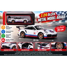 Efnaz Style KZL-2420C Porsche 1-24 Kutulu Model Araba