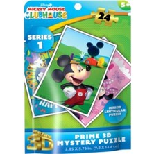 Burada Bulabilirsin Disney Mickey Mouse Seri 1 3D Mystery Puzzle 24 Parça