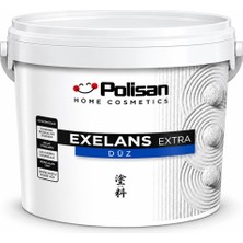 Pamukkale Polisan Exelans Extra Düz Silikonlu Dış Cephe Boyası 15 Lt