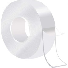 Shopwave Ultra Güçlü Çift Taraflı 2 mt x 3 cm Çift Taraflı Nano Bant (5047)