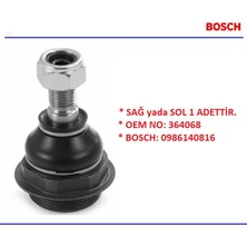 Bosch Rotil Partner 1-2 Tepee Berlingo 307 308 1 3008 1 508 C4 1-2 / Picasso C2 C3 1 Ds5 364068 0986140816 1 Adet