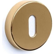 Elovias System Yuvarlak Oda Kapı Rozeti Gold Renk (RO12N GL)