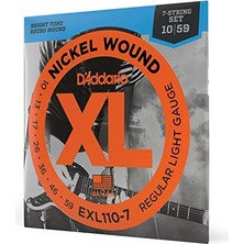 Omrs Store EXL110-7 Elektro Gitar Tel Seti 7 Telli Xl 10-59 Nickel