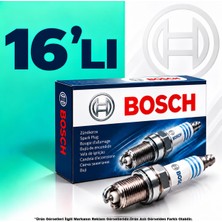 Bosch Mercedes E500 Benzin Buji Takımı (2003-2006) 16 Lı