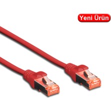 Digitus DK-1617-010-R Cat6 Utp Lszh Patch Kablo 1 M Kırmızı 5'li Paket