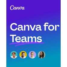 Canva Teams - 1 Aylık Üyelik Mailinize Davet